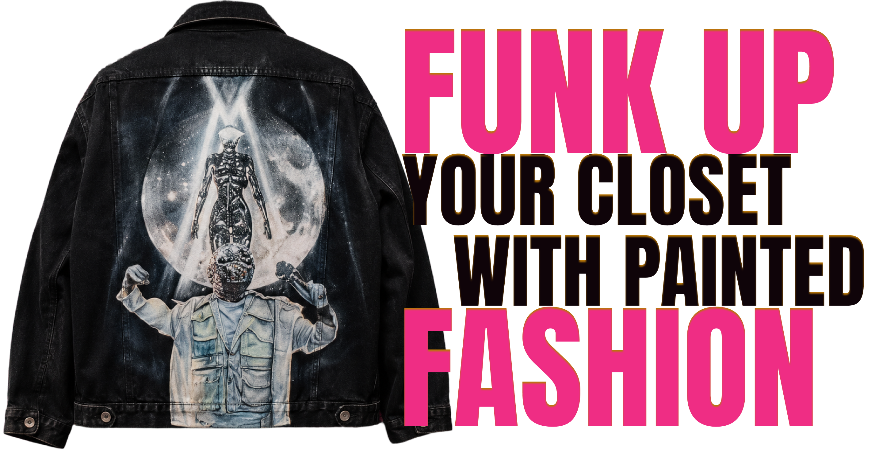 Funk up your closet with painted fashion